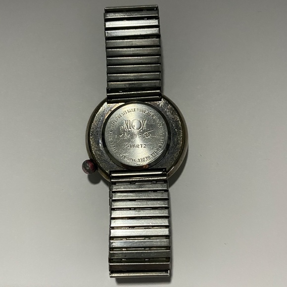 VINTAGE ALAIN SILBERSTEIN DESIGNER KLOK WATCH display picture 1